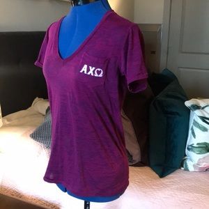 SOLD Alpha Chi Omega Sorority T-shirt AXΩ